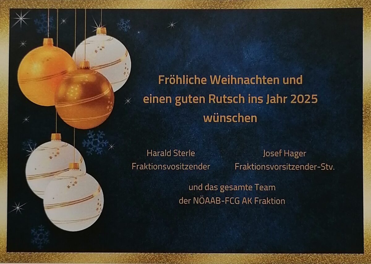 Fröhliche Weihnachten